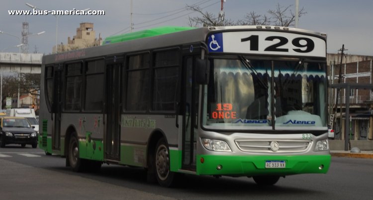 Mercedes-Benz OH 1621 L SB - Italbus Tropea Ital 61-16 - Misión Buenos Aires , La Ctral.Vte.López 
AC 513 XX

Línea 129 (Buenos Aires), interno 823
