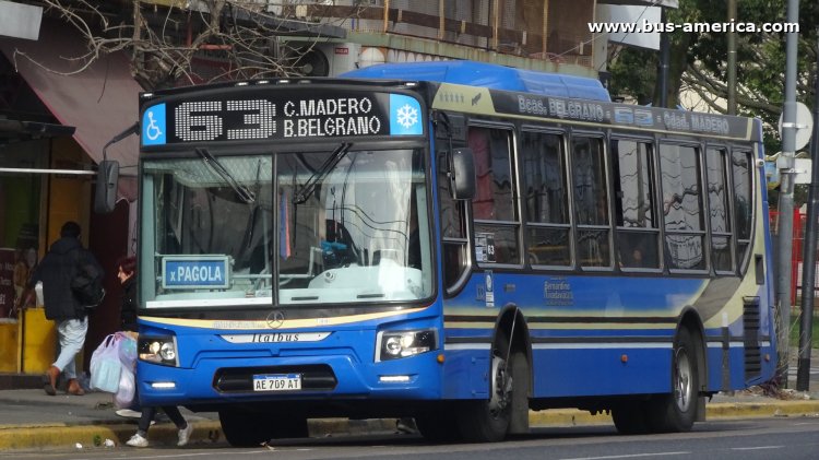 Mercedes-Benz OH 1621 L SB - Italbus Tropea Ital 89-20 - Bernardino Rivadavia
AE 709 AT

Línea 63 (Buenos Aires), interno 133
