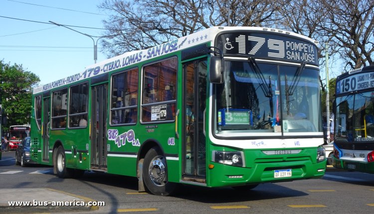 Mercedes-Benz OH 1621 L SB - Italbus Tropea Ital 89-20 - Línea 179
AF 839 YN

Línea 179 (Buenos Aires), interno 601
