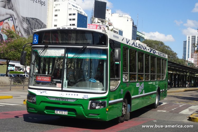 Mercedes-Benz OH 1721 L SB - Italbus Tropea Ital 90-21 - Ttes.270
AE 918 ZI

Línea 70 (Buenos Aires), interno 111
