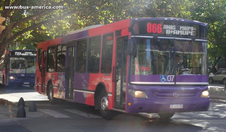 Mercedes-Benz OH 1721 L SB - Italbus Tropea - Maipú
AC 423 CH

Línea 866 (Mendotran, Prov.Mendoza), interno 07
