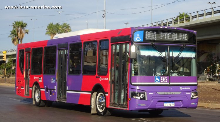 Mercedes-Benz OH 1721 L SB - Italbus Tropea - Mendotran , Maipú
AF 691 PM

Línea 804 (Mendotran, Prov.Mendoza), interno 95
