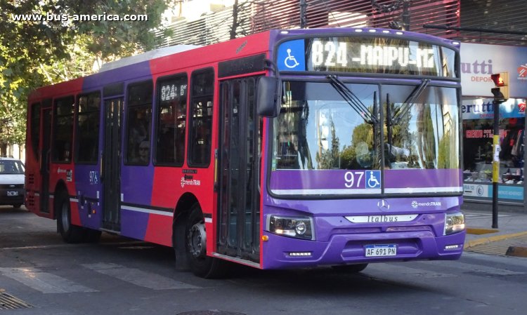 Mercedes-Benz OH 1721 L SB - Italbus Tropea - Mendotran , Maipú
AF 691 PN

Línea 824 (Mendotran, Prov.Mendoza), interno 97
