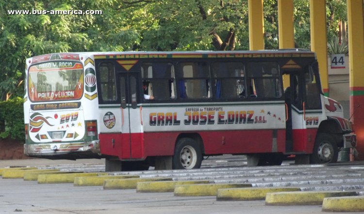 Mercedes-Benz L - El 14 - Gral. José E. Díaz
AKE 905
[url=https://bus-america.com/galeria/displayimage.php?pid=59142]https://bus-america.com/galeria/displayimage.php?pid=59142[/url]

Línea 198 (Asunción), unidad 2019
