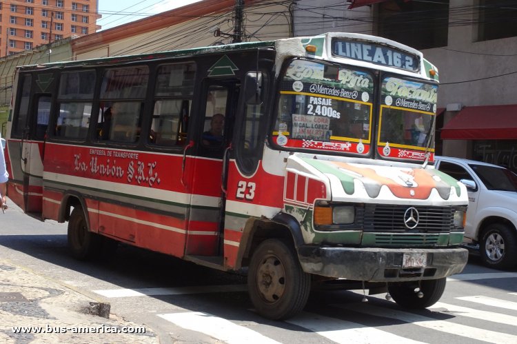 Mercedes-Benz L 711 - La Unión
ADO 584

Línea 16.2 (Asunción), unidad 23
