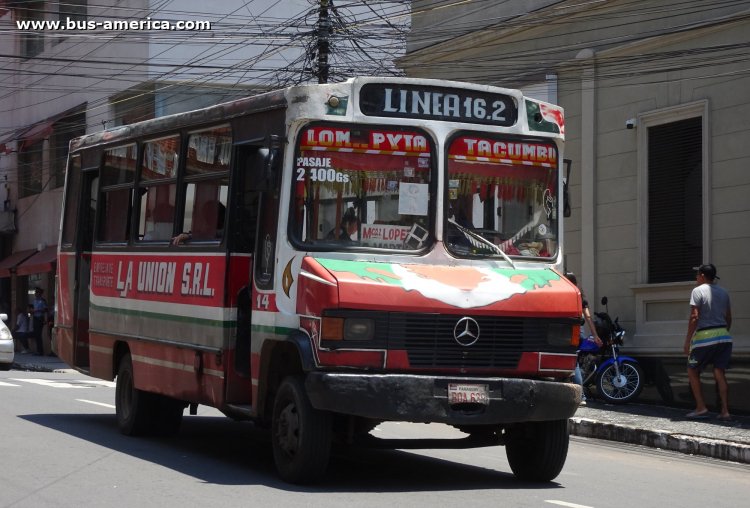 Mercedes-Benz L 711 - El 11 - La Unión
BOA 639

Línea 16.2 (Asunción), unidad 14
