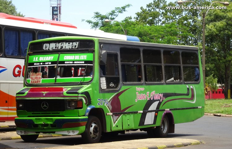 Mercedes-Benz 814 - Porvenir - J.E.Oleary
[url=https://bus-america.com/galeria/displayimage.php?pid=55502]https://bus-america.com/galeria/displayimage.php?pid=55502[/url]

Juan E. Oleary (Ciudad del Este), unidad 2014
