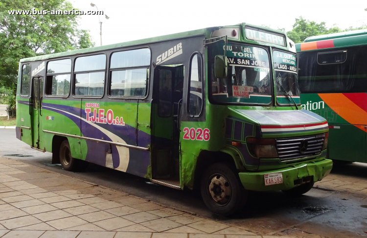 Mercedes-Benz L 814 - San Carlos - TJEO
KAH 583

Juan E. Oleary (Ciudad del Este), unidad 2026
