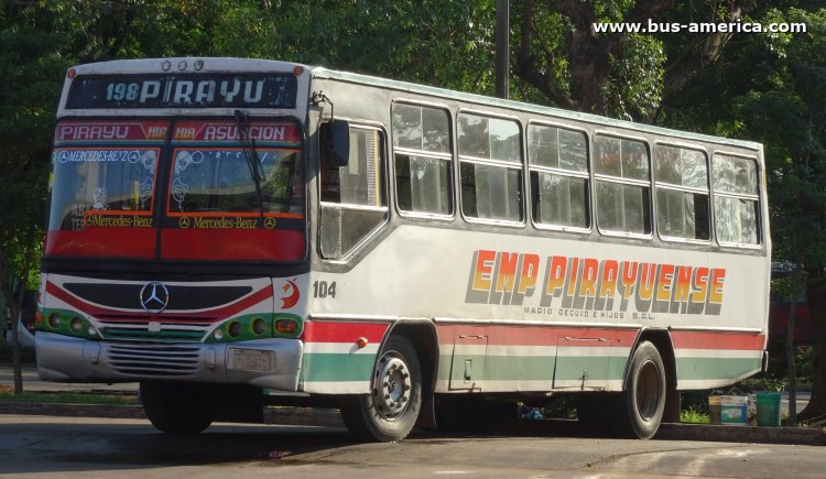 Mercedes-Benz OF 1315 - Santani - Pirayuense
AJS 663
[url=https://bus-america.com/galeria/displayimage.php?pid=51026]https://bus-america.com/galeria/displayimage.php?pid=51026[/url]

Línea 198 (Asunción), unidad 104
