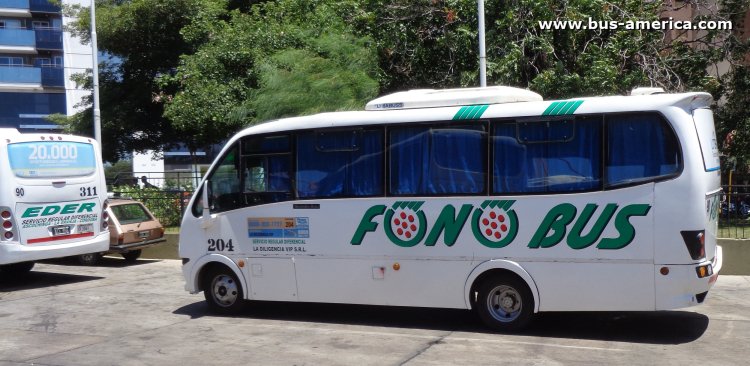 Mercedes-Benz LO 915 - Lucero Halley - Fonobus
KMG 142
[url=https://bus-america.com/galeria/displayimage.php?pid=61751]https://bus-america.com/galeria/displayimage.php?pid=61751[/url]

Fonobus (Prov.Córdoba), patente provincial 3073, interno 204
