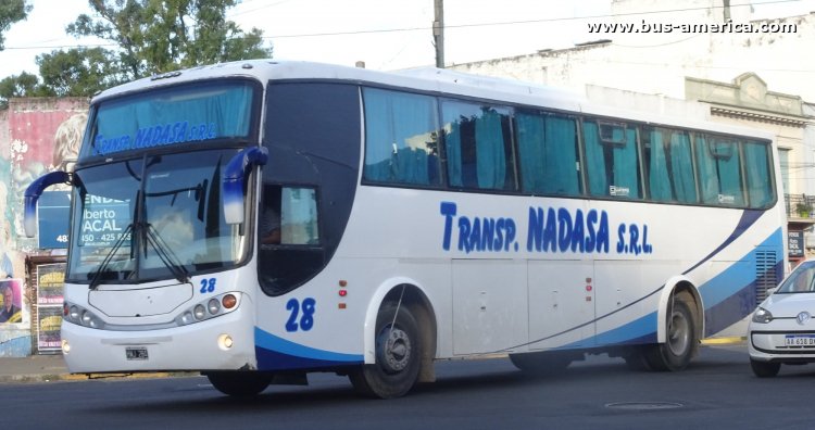 Mercedes-Benz O 500 M - Lucero Pampa 3.6 - Nadasa
HWJ 284

Nadasa, unidad 28
