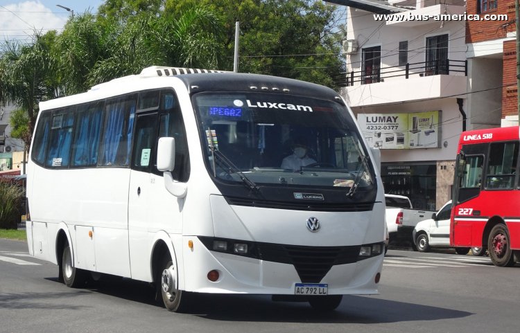 Volkswagen 9.160 OD - Lucero Halley H3 - Liniers Spegazzini
AC 792 LL

Línea Liniers-Spegazzini (Buenos Aires)
