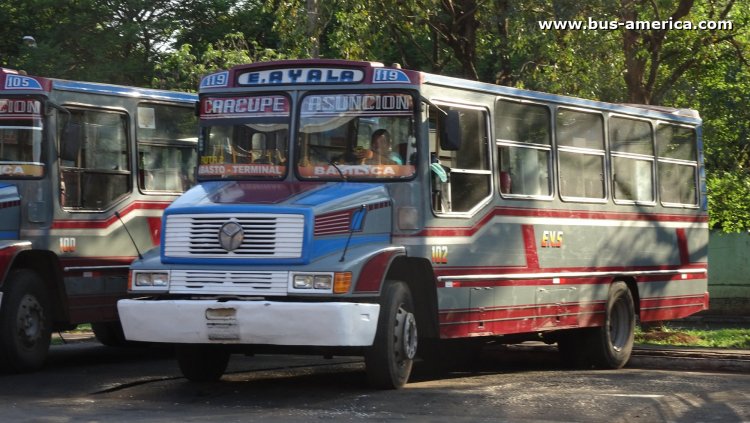 Mercedes-Benz L - El 14 - Villa Serrana
AKS 310
[url=https://bus-america.com/galeria/displayimage.php?pid=50942]https://bus-america.com/galeria/displayimage.php?pid=50942[/url]

Línea 119 (Asunción), interno 102

