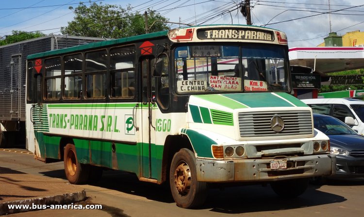 Mercedes-Benz L - San Jorge - Trans. Paraná
AXD 444

Trans-Parana (Cdad. del Este), unidad 1300
