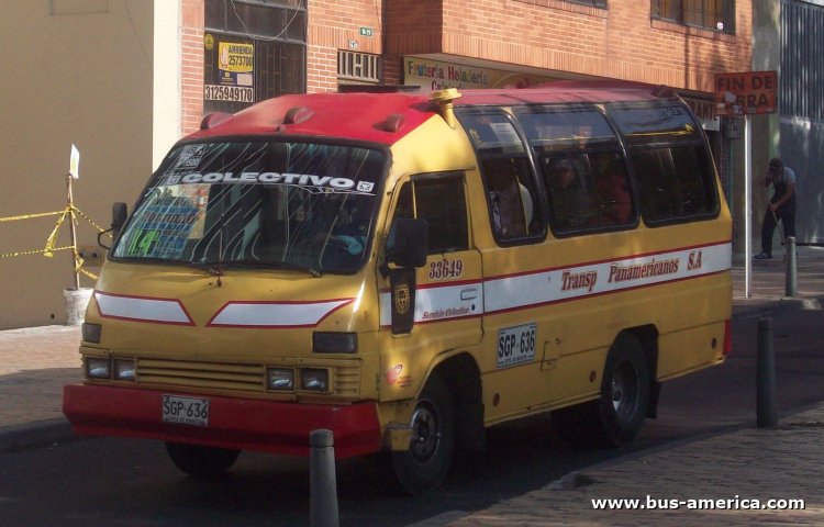 Daihatsu Delta - Non Plus Ultra - Transp. Panamericanos
SGP-636

Ruta C50 (Bogotá), unidad 33649
