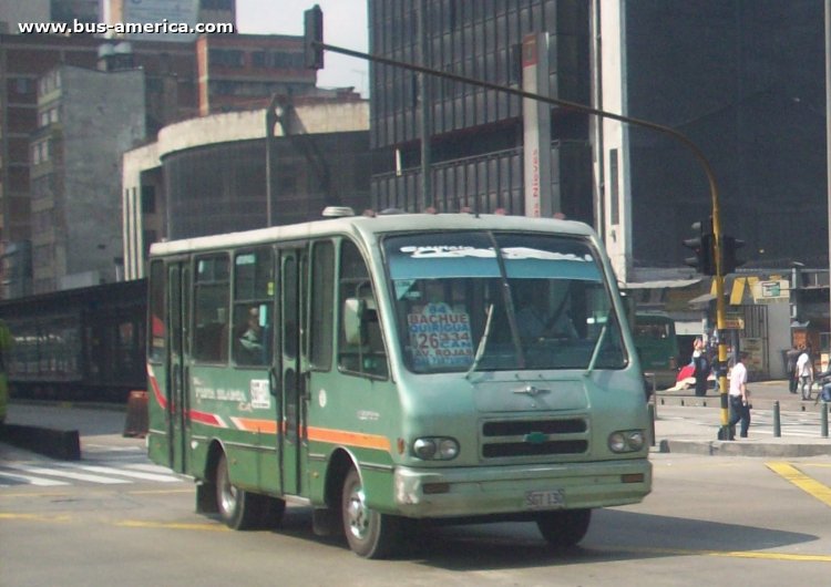 Isuzu Chevrolet NPR - Intercar (en Colombia) - Flota Blanca
SGT-130

Ruta 84 (Bogotá)
