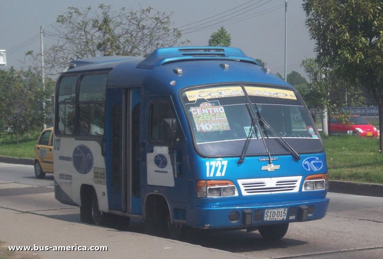 Isuzu NKR - Occidente - SOTRANDES
SID-015

Ruta C27 (Bogotá), móvil 1727

