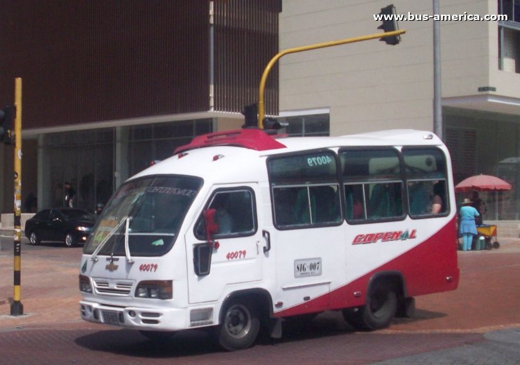 Isuz NKR - Occidente - Copenal
SIG-007

Copenal (Bogota), unidad 40079
