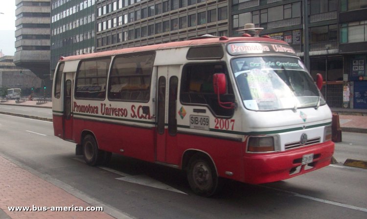 Volkswagen - Non Plus Ultra - Promotora Universo
SIB-059

Ruta Z1 (Bogotá), unidad 2007
