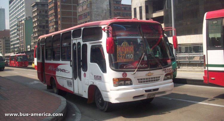 Isuzu Chevrolet NPR - Uno A - Andino
SIO-084

Ruta P43 (Bogotá), unidad 53526
