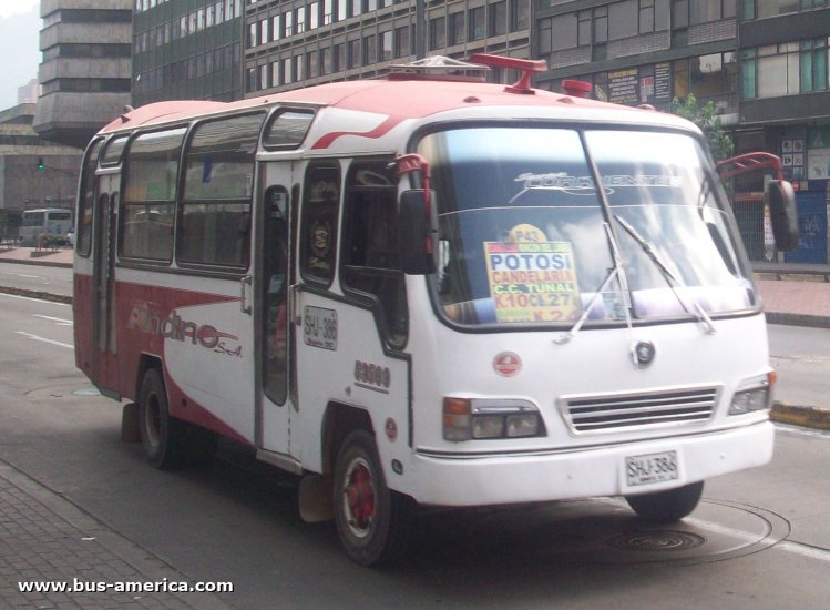 Isuzu Chevrolet NPR - Carmocar - Andino
SHJ-386

Ruta P43 (Bogotá), unidad 53580

