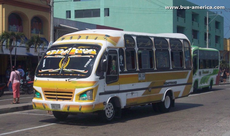 Turbaco - Vehitrans
UAL 114

Ruta 4 "Olaya" (Cartagena de Indias)
