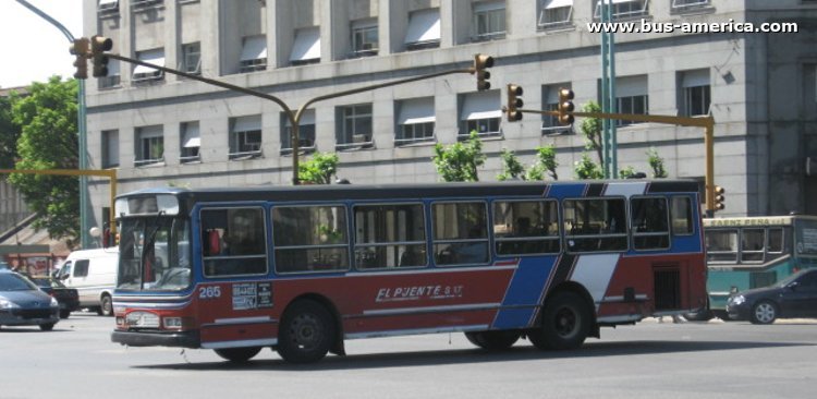 Mercedes-Benz OH 1621 L - La Favorita 44/98 - El Puente
Línea 75 (Buenos Aires), interno 265

