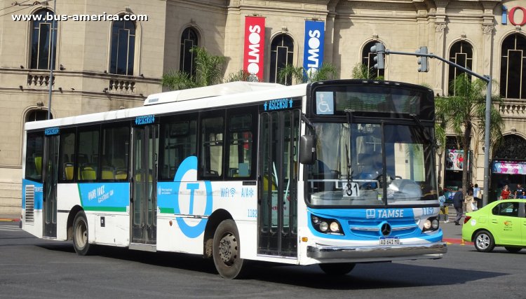 Mercedes-Benz O 500 U - La Favorita Favorito GR - TAMSE
AD 641 MO

Línea 31 (Córdoba), interno 1162
