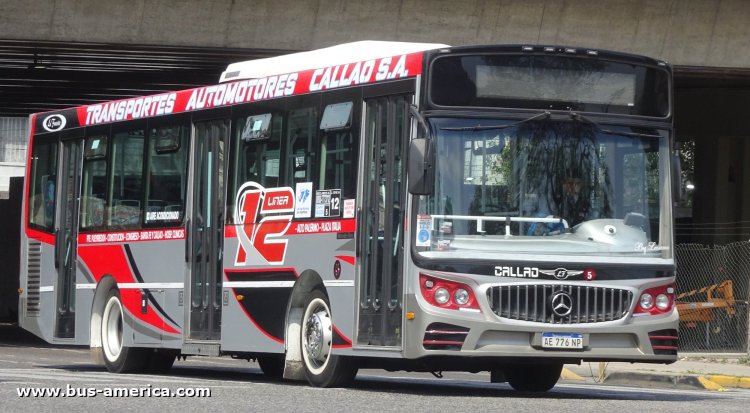 Mercedes-Benz O 500 U - La Favorita Gran Favorito GR 94/2016 - T.A.Callao
AE 776 NP

Línea 12 (Buenos Aires), interno 5
