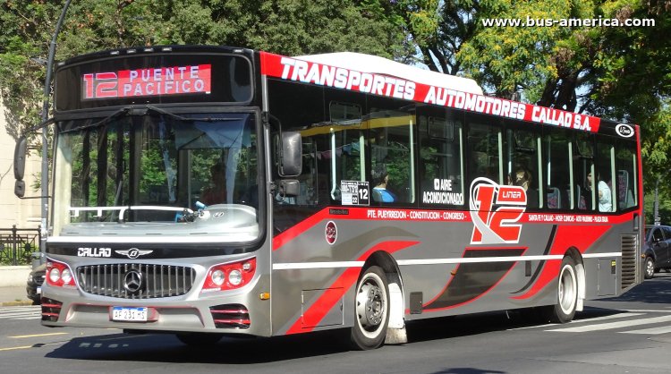 Mercedes-Benz O 500 U - La Favorita Gran Favorito GR 94/2016 - T.A.Callao 
AF 231 MS

Línea 12 (Buenos Aires), interno 22
