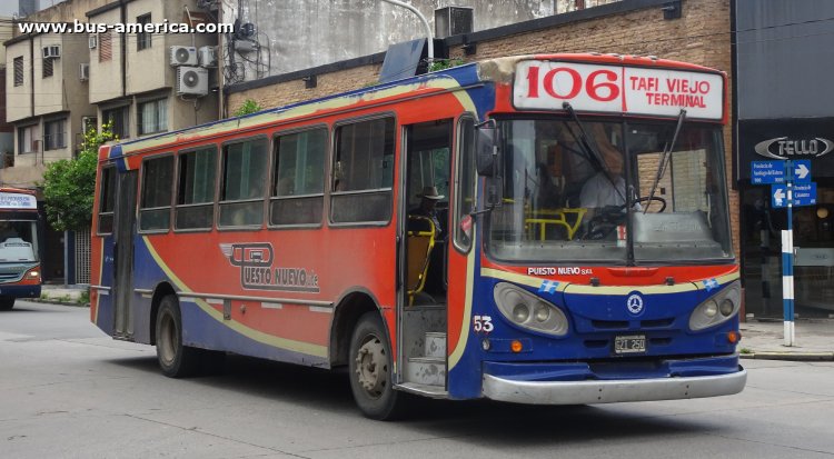Mercedes-Benz OF 1418 - La Favorita - Puesto Nuevo
GZI 250

Línea 106 (Prov.Tucumán), interno 53
