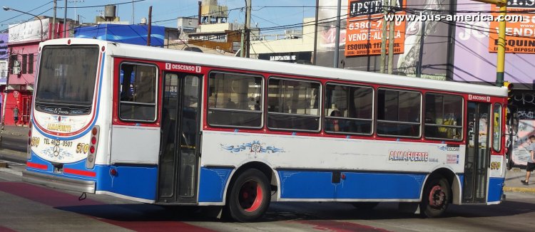 Mercedes-Benz OF 1418 - La Favorita - Almafuerte
JVL 229
[url=https://bus-america.com/galeria/displayimage.php?pid=51395]https://bus-america.com/galeria/displayimage.php?pid=51395[/url]

Línea 628 (Pdo. La Matanza), interno 570
