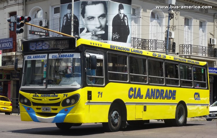 Mercedes-Benz OF 1418 - La Favorita - Andrade
INR 235
[url=https://bus-america.com/galeria/displayimage.php?pid=64381]https://bus-america.com/galeria/displayimage.php?pid=64381[/url]

Línea 523 (Pdo.Lanús), interno 71
