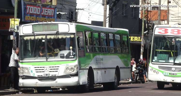 Mercedes-Benz OF 1418 - La Favorita Favorito GR - SJBSA
MBK 265

Línea 500 (Pdo.F.Varela), interno 780
