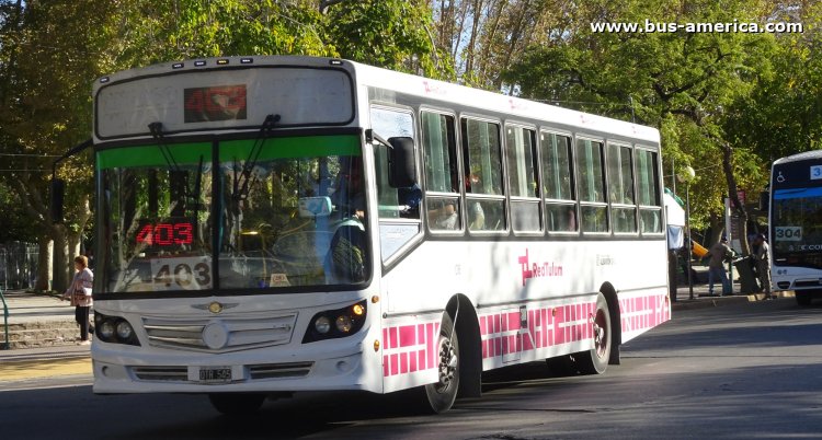 Mercedes-Benz OF 1418 - La Favorita Favorito GR - Red Tulúm , Albardon
OTR 545

Línea 403 (Prov.San Juan), interno 08
