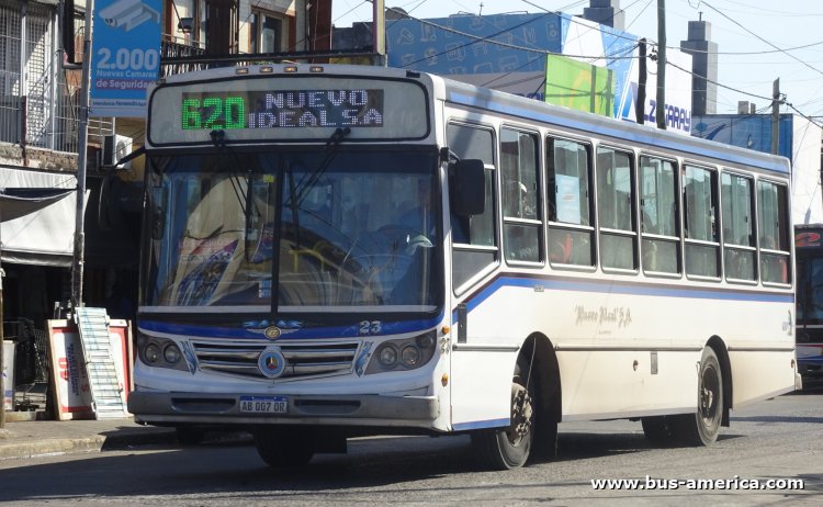Mercedes-Benz OF 1621 - La Favorita Favorito GR - NISA
AD 007 OR
[url=https://bus-america.com/galeria/displayimage.php?pid=62784]https://bus-america.com/galeria/displayimage.php?pid=62784[/url]

Línea 620 (Pdo. La Matanza), interno 23
