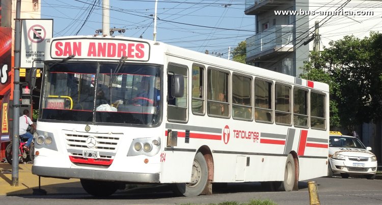 Mercedes-Benz OF 1722 - La Favorita Favorito GR - Tandilense
LUF 392

Línea 414 "San Andrés" (Prov.Tucumán), interno 154

