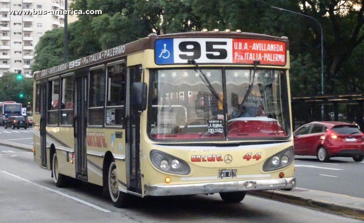 Mercedes-Benz OH 1315 L SB - La Favorita 74/2005 - Ant.Arg
GMX 417
[url=https://bus-america.com/galeria/displayimage.php?pid=63959]https://bus-america.com/galeria/displayimage.php?pid=63959[/url]

Línea 95 (Buenos Aires), interno 44
