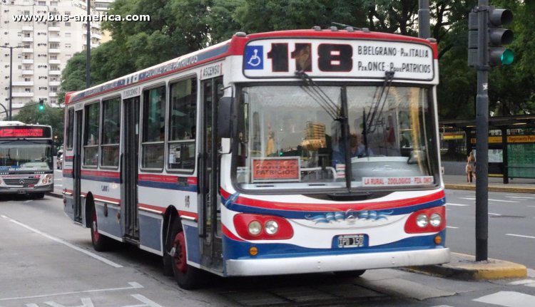 Mercedes-Benz OH 1315 L SB - La Favorita - M.O. Barrancas de Belgrano
IPD 150
[url=https://bus-america.com/galeria/displayimage.php?pid=51525]https://bus-america.com/galeria/displayimage.php?pid=51525[/url]

Línea 118 (Buenos Aires), interno 15
