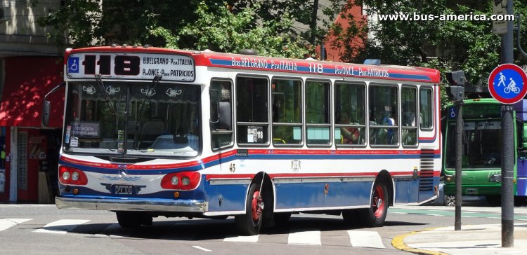 Mercedes-Benz OH 1315 L SB - La Favorita - M.O. Barrancas de Belgrano
IPV 916
[url=https://bus-america.com/galeria/displayimage.php?pid=51530]https://bus-america.com/galeria/displayimage.php?pid=51530[/url]

Línea 118 (Buenos Aires), interno 45
