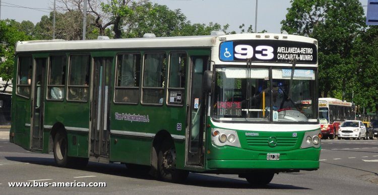 Mercedes-Benz OH 1618 L SB - La Favorita Favorito GR 84/2010 - 1º de Septiembre
KUJ 387

Línea 93 (Buenos Aires), interno 26
