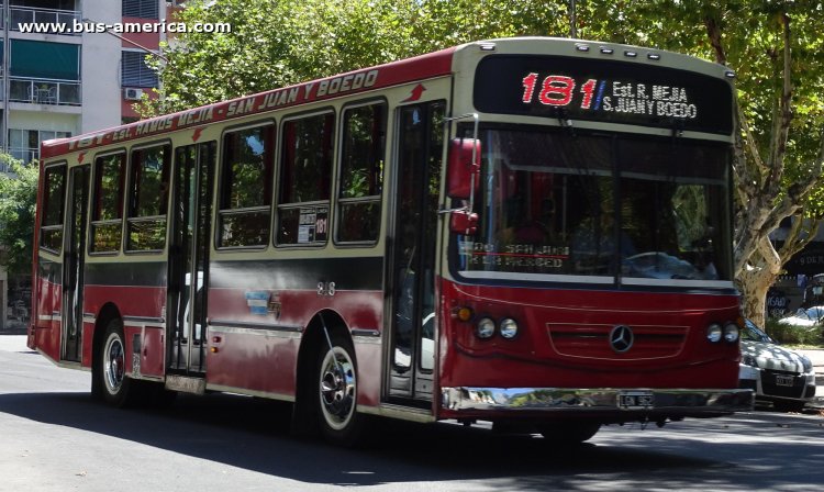 Mercedes-Benz OH 1618 L SB - La Favorita Favorito GR 84/2010 - Siglo XXI
LGN 952

Línea 181 (Buenos Aires), interno 218

