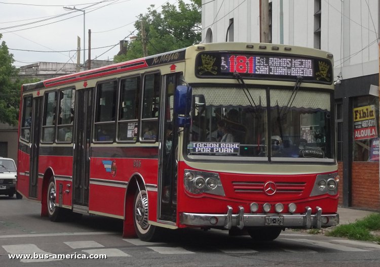 Mercedes-Benz OH 1618 L SB - La Favorita Favorito GR 84/2010 - Siglo XXI
NAG 029
[url=https://bus-america.com/galeria/displayimage.php?pid=68982]https://bus-america.com/galeria/displayimage.php?pid=68982[/url]

Línea 181 (Buenos Aires), interno 245
