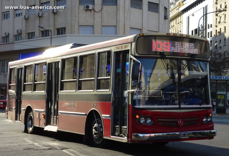 Mercedes-Benz OH 1618 L SB - La Favorita Favorito GR 87/2011 - Nueve de Julio
OXW 689
[url=https://bus-america.com/galeria/displayimage.php?pid=68259]https://bus-america.com/galeria/displayimage.php?pid=68259[/url]

Línea 109 (Buenos Aires), interno 28
