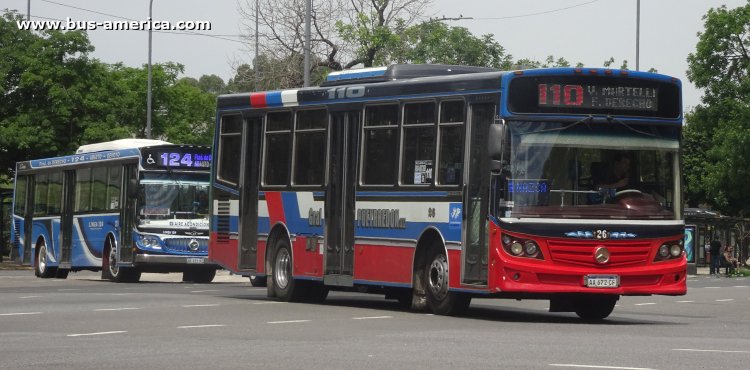 Mercedes-Benz OH 1621 L SB - La Favorita Favorito GR 95/2016 - Gral.Pueyrredón
AA 672 CF

Línea 110 (Buenos Aires), interno 26
