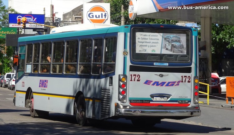 Mercedes-Benz OH 1621 L SB - La Favorita Favorito GR 95/2016 - EMG
AD 824 HA
[url=https://bus-america.com/galeria/displayimage.php?pid=66466]https://bus-america.com/galeria/displayimage.php?pid=66466[/url]

Línea 394 (Prov.Buenos Aires), interno 172
