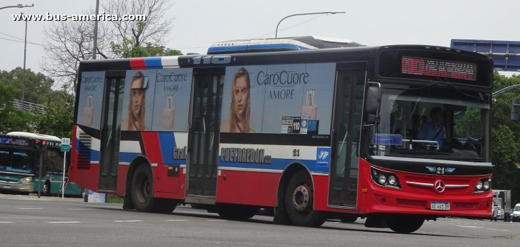 Mercedes-Benz OH 1621 L SB - La Favorita Favorito GR 95/2016 - Gral.Pueyrredón
AE 461 DM

Línea 110 (Buenos Aires), interno 21
