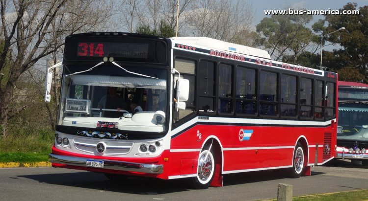 Mercedes-Benz OH 1621 L SB - La Favorita Favorito GR - La Primera de Martinez
AD 875 MF

Línea 314 (Pdo. Buenos Aires), interno 58

