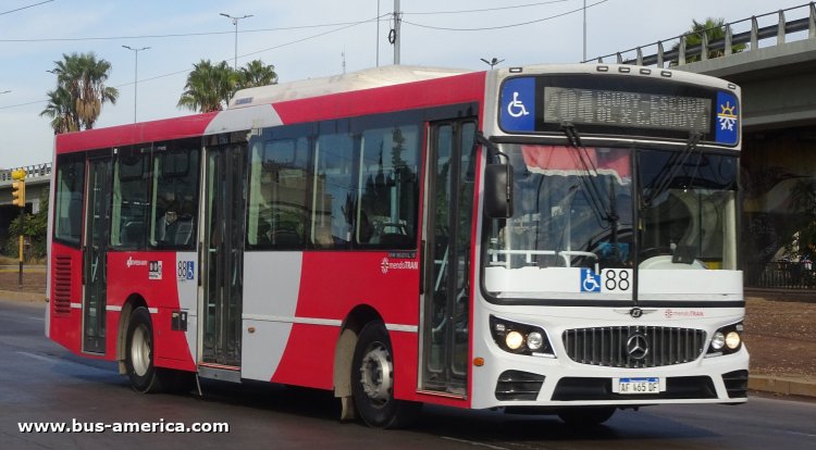 Mercedes-Benz OH 1621 L SB - La Favorita Favorito GR - Maipú
AF 465 DF

Línea 204 (Mendotran, Prov.Mendoza), interno 88
