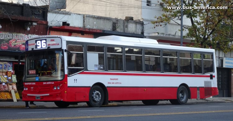 Mercedes-Benz OH 1718 L SB - La Favorita Favorito GR - Transporte Ideal San Justo
OYP 663

Línea 96 (Buenos Aires), interno 11
